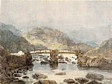 Bridge near Beddgelert (Snowdonia) by Thomas Girtin